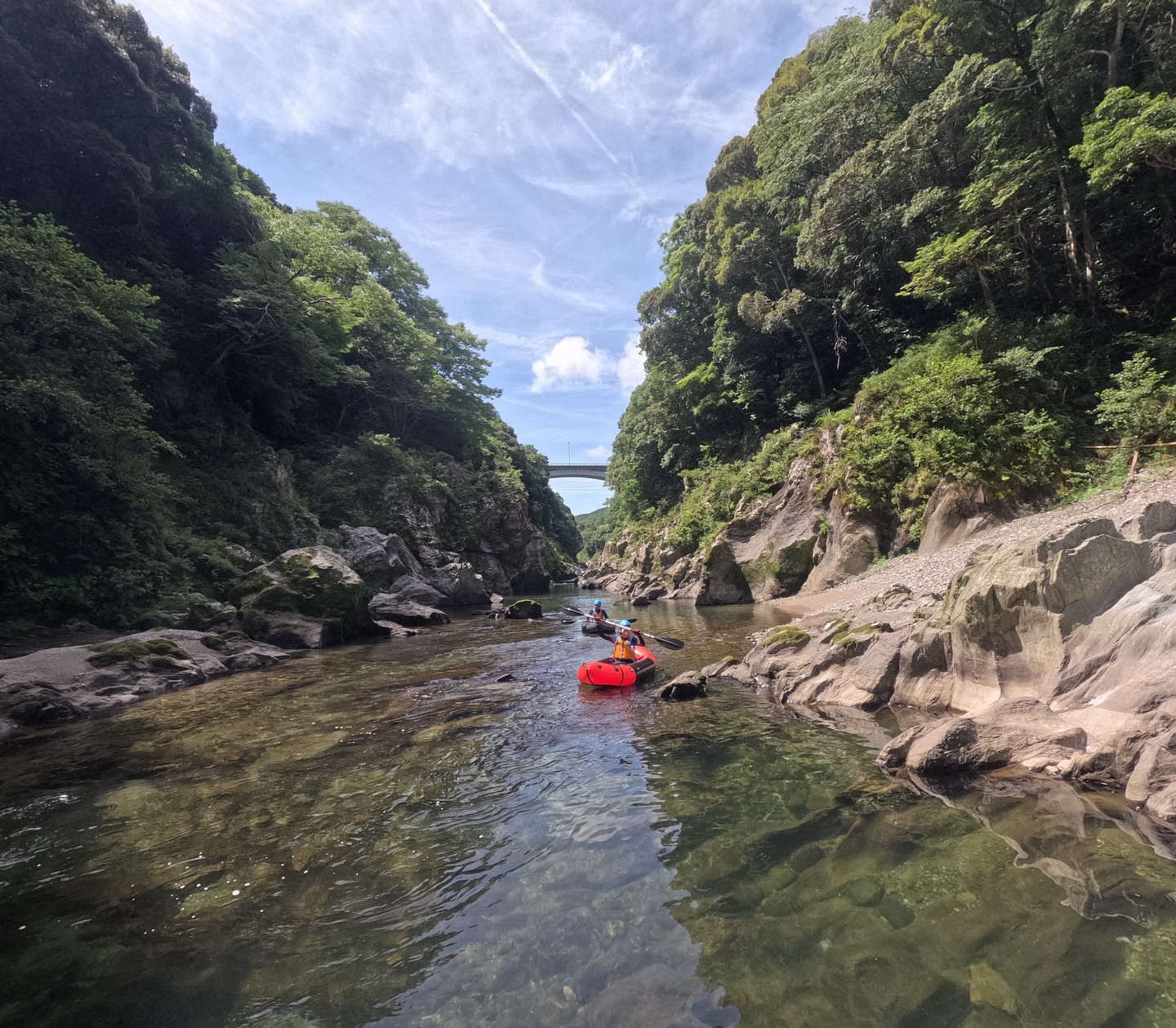 今月、2回目参加となるお客様👏✨大紀町の美しい川にまた魅了さ...