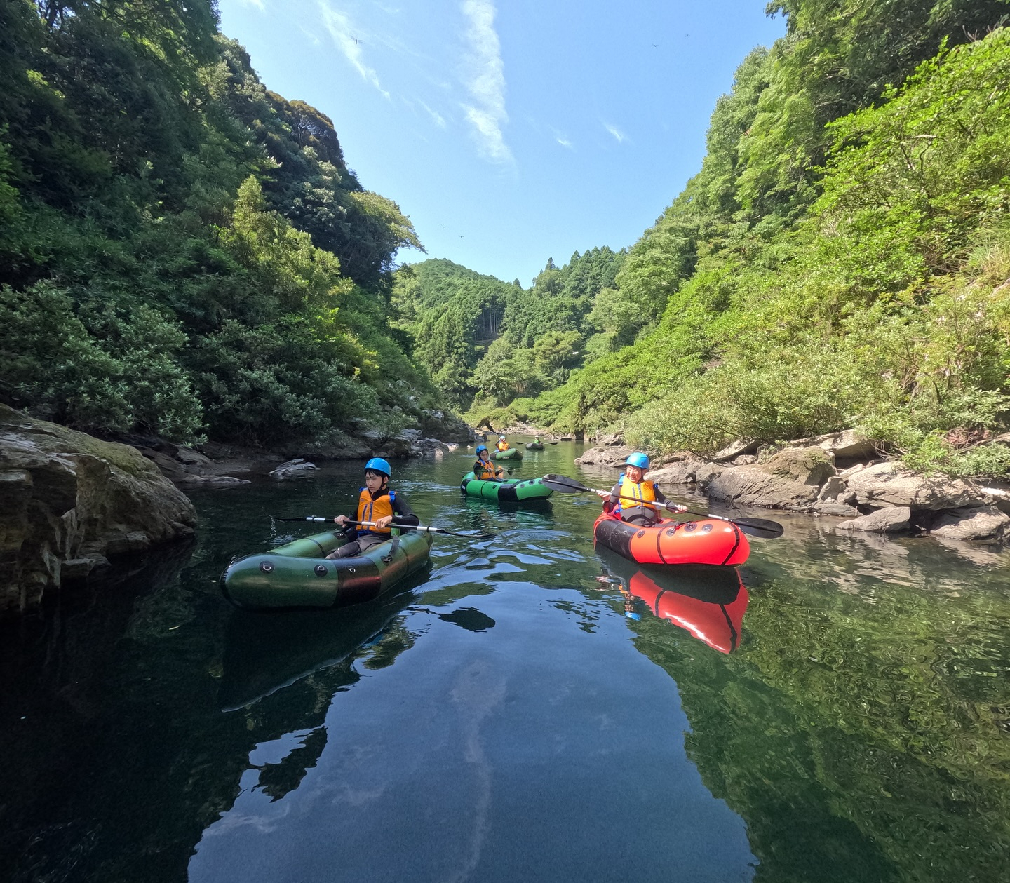 🌞✨本日はパックラフトツアーでした！😊🌊半日でも思いっきり遊...