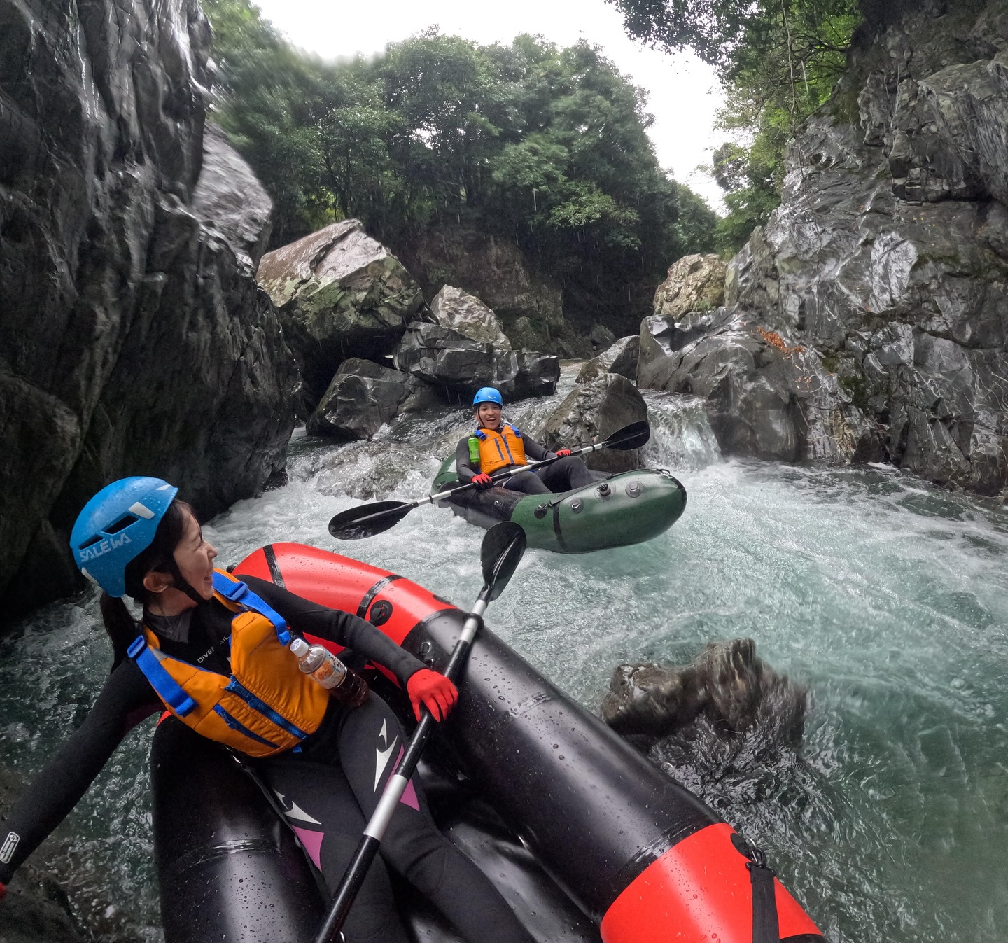 ✨午後はパックラフトツアーへ出発！🚣‍♀️✨ どんな天気でも...