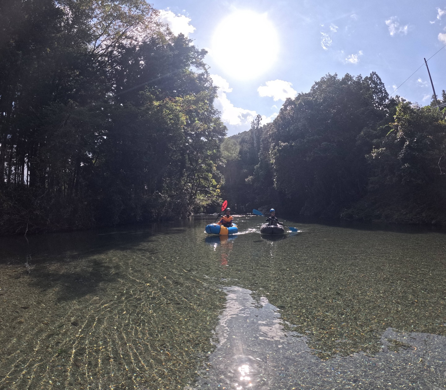 今日は最高の1dayパックラフトツアーでした！🚣‍♂️✨ 先...