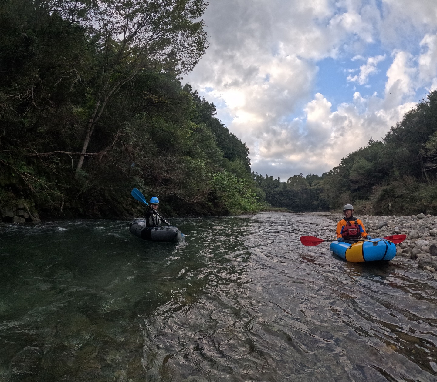 今日は最高の1dayパックラフトツアーでした！🚣‍♂️✨ 先...