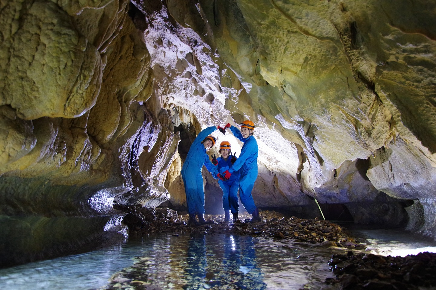 【今日の午前ツアーはケイビングBコース🕳️✨】