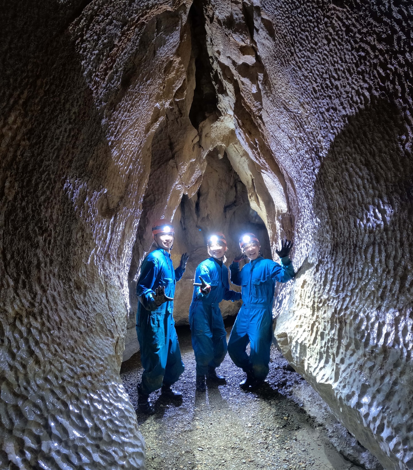 【ケイビングAコースで全力ハシャぎ！🎉🕳️】