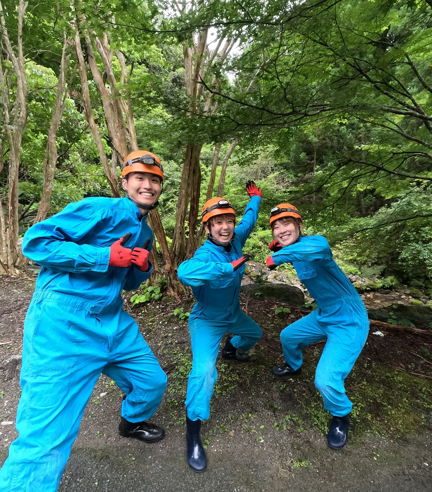 【ケイビングAコースで全力ハシャぎ！🎉🕳️】