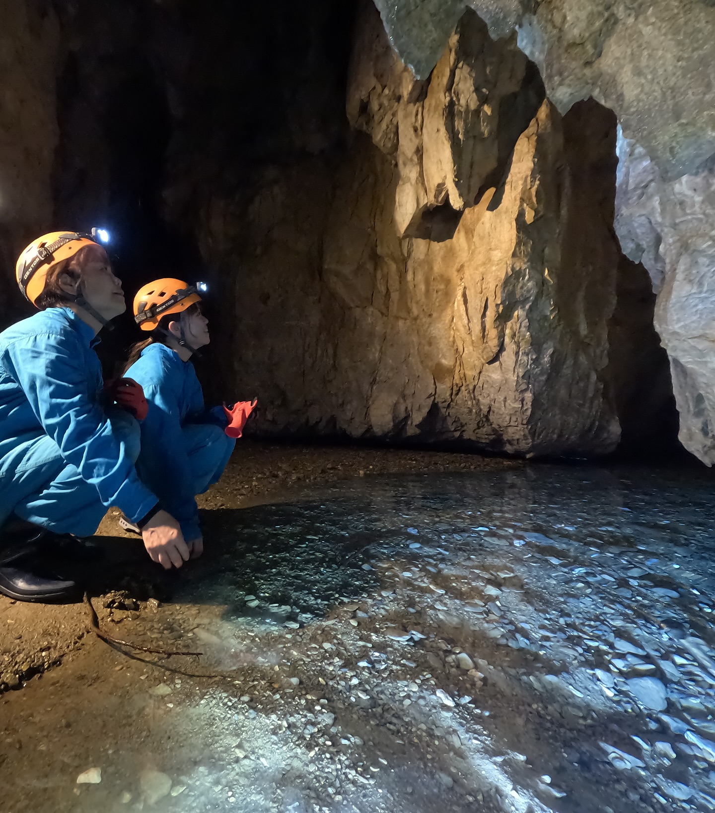 【ケイビングAコースで全力ハシャぎ！🎉🕳️】