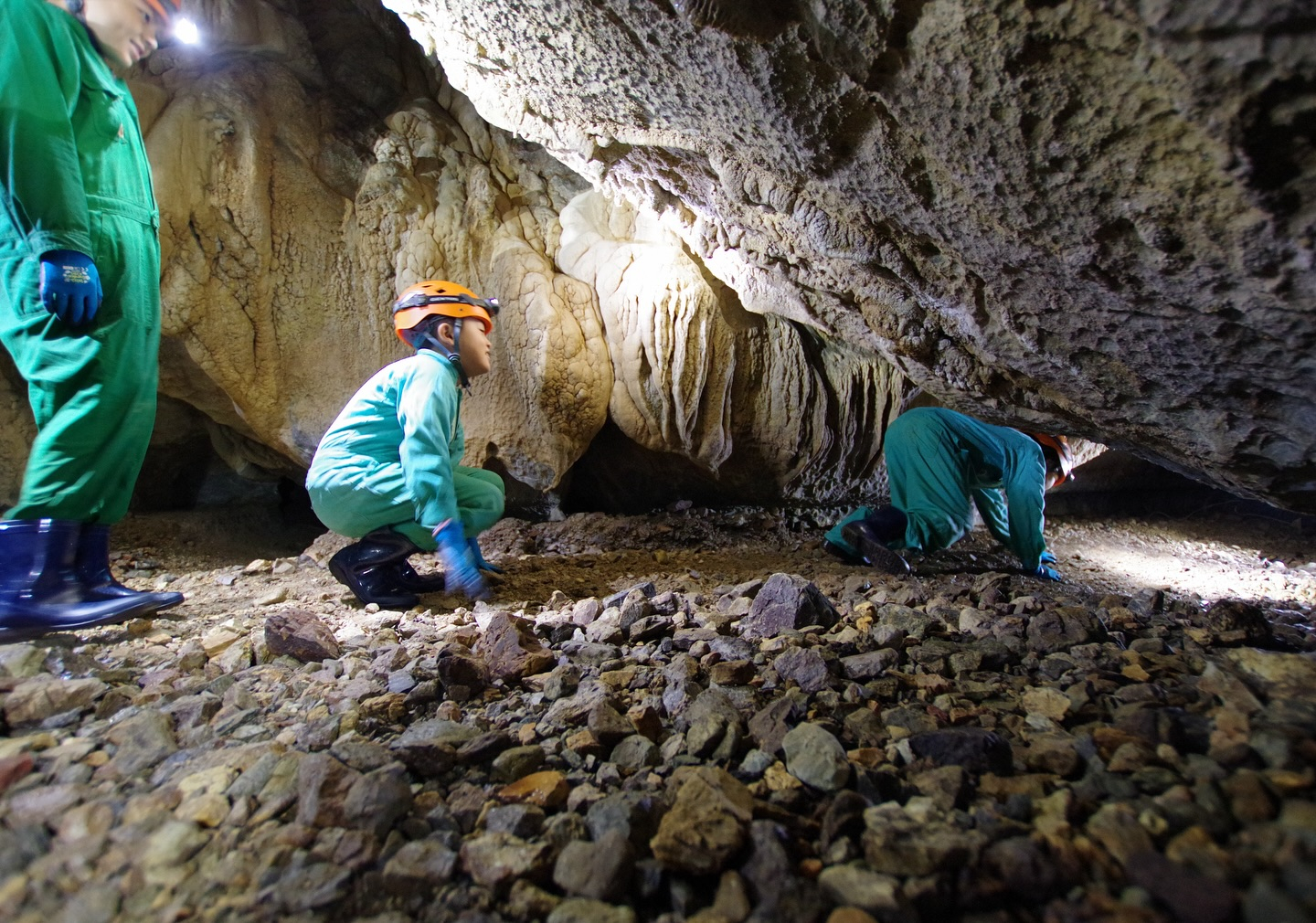 ✨今日は 大紀町の学童の子供たち がケイビングBコースに遊び...