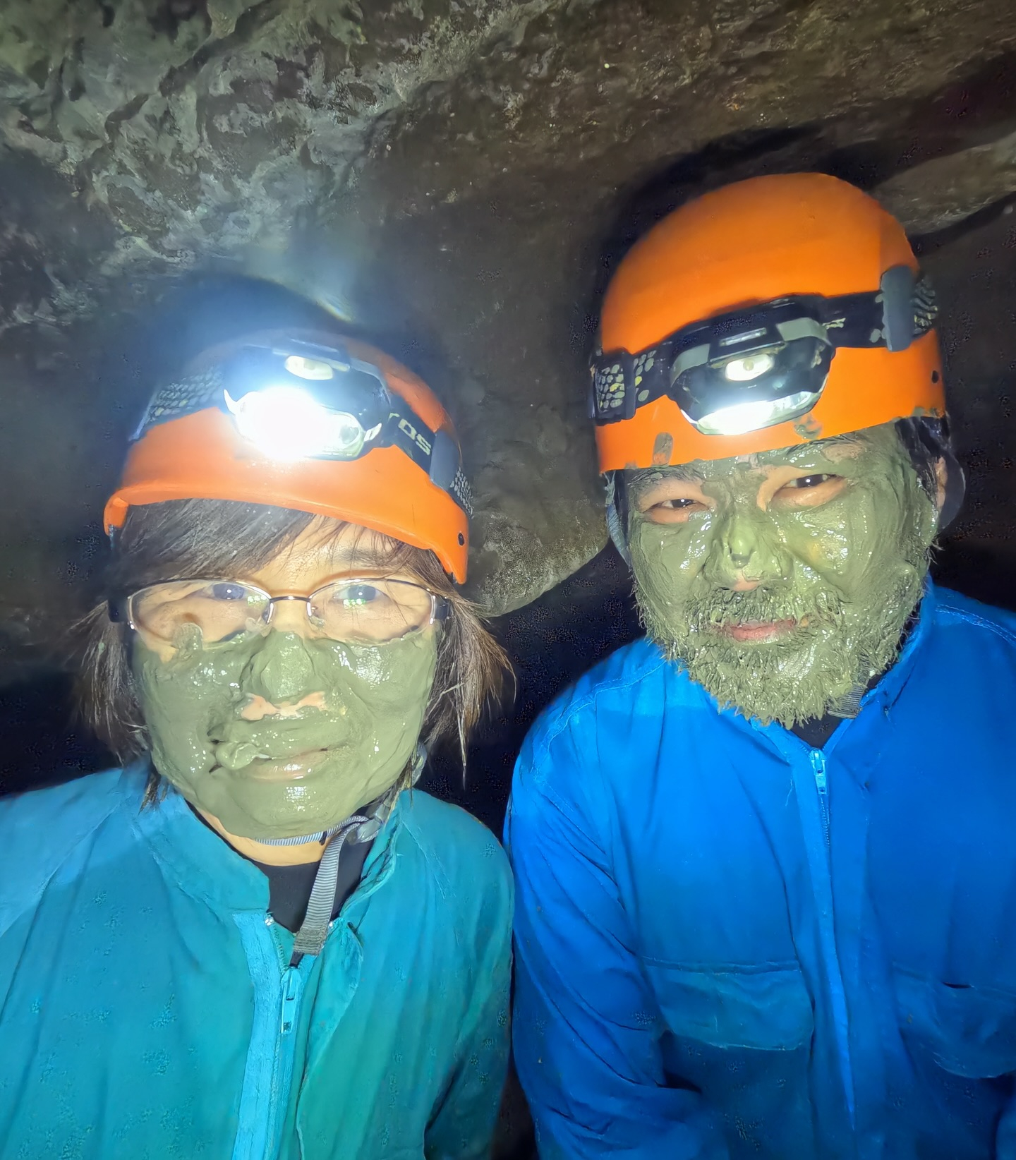 ✨今日は ケイビングAコース と のんびりパックラフトコース...