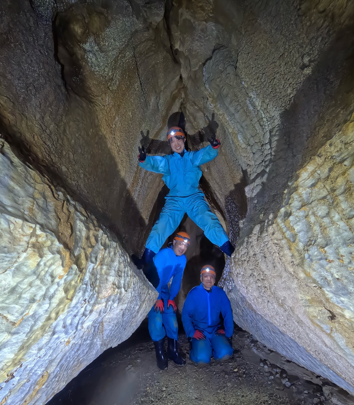 ✨今日は ケイビングAコース と のんびりパックラフトコース...