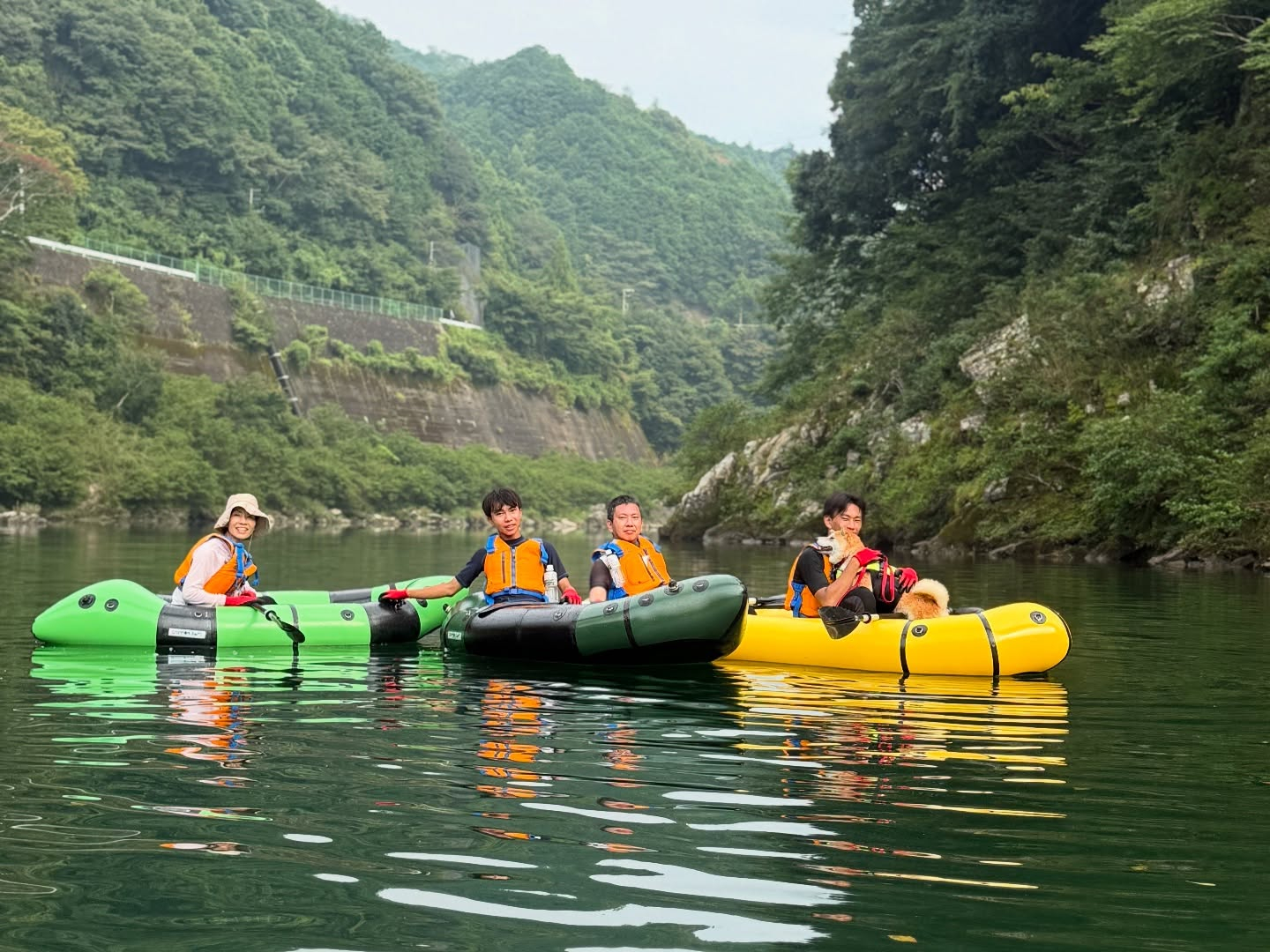 🐾今日は 初のドッグラフトツアー！🐾