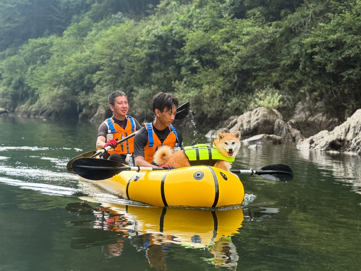 🐾今日は 初のドッグラフトツアー！🐾