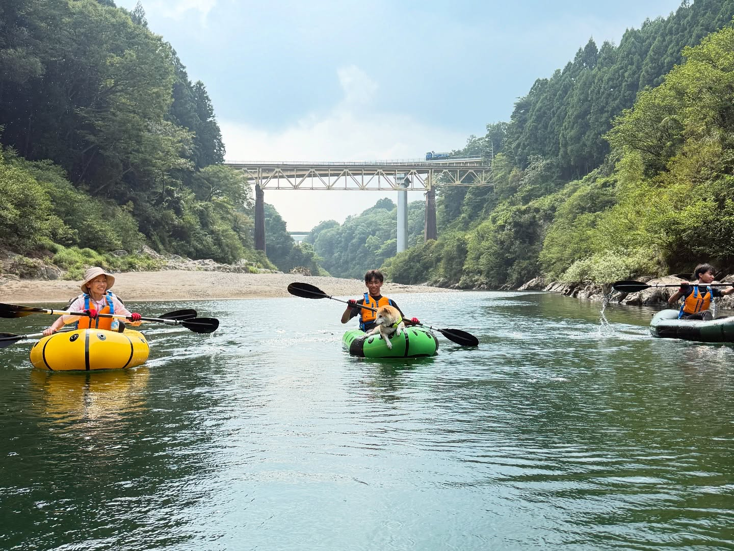 🐾今日は 初のドッグラフトツアー！🐾