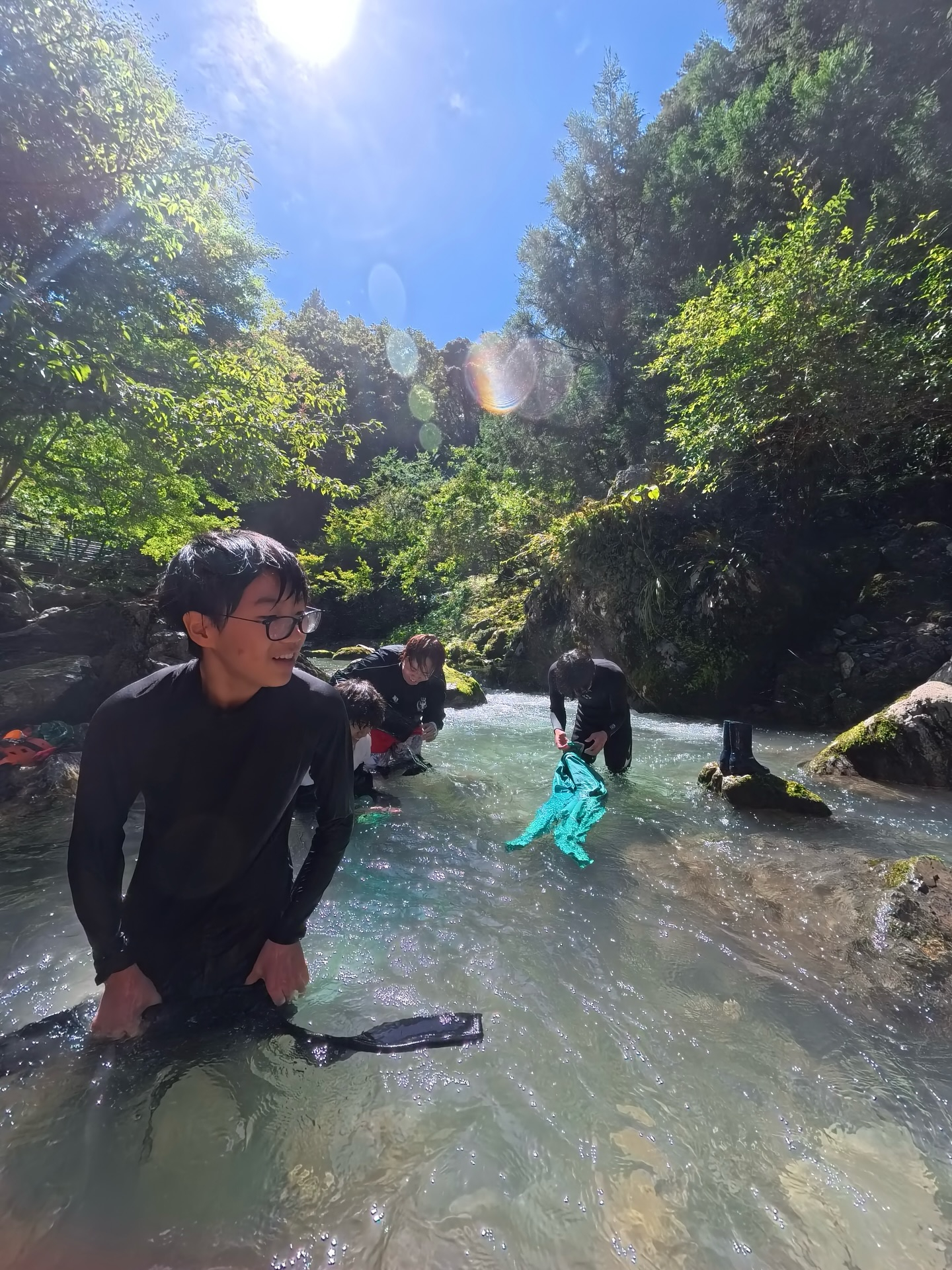 🌊 今日は午前も午後もケイビングAコース！