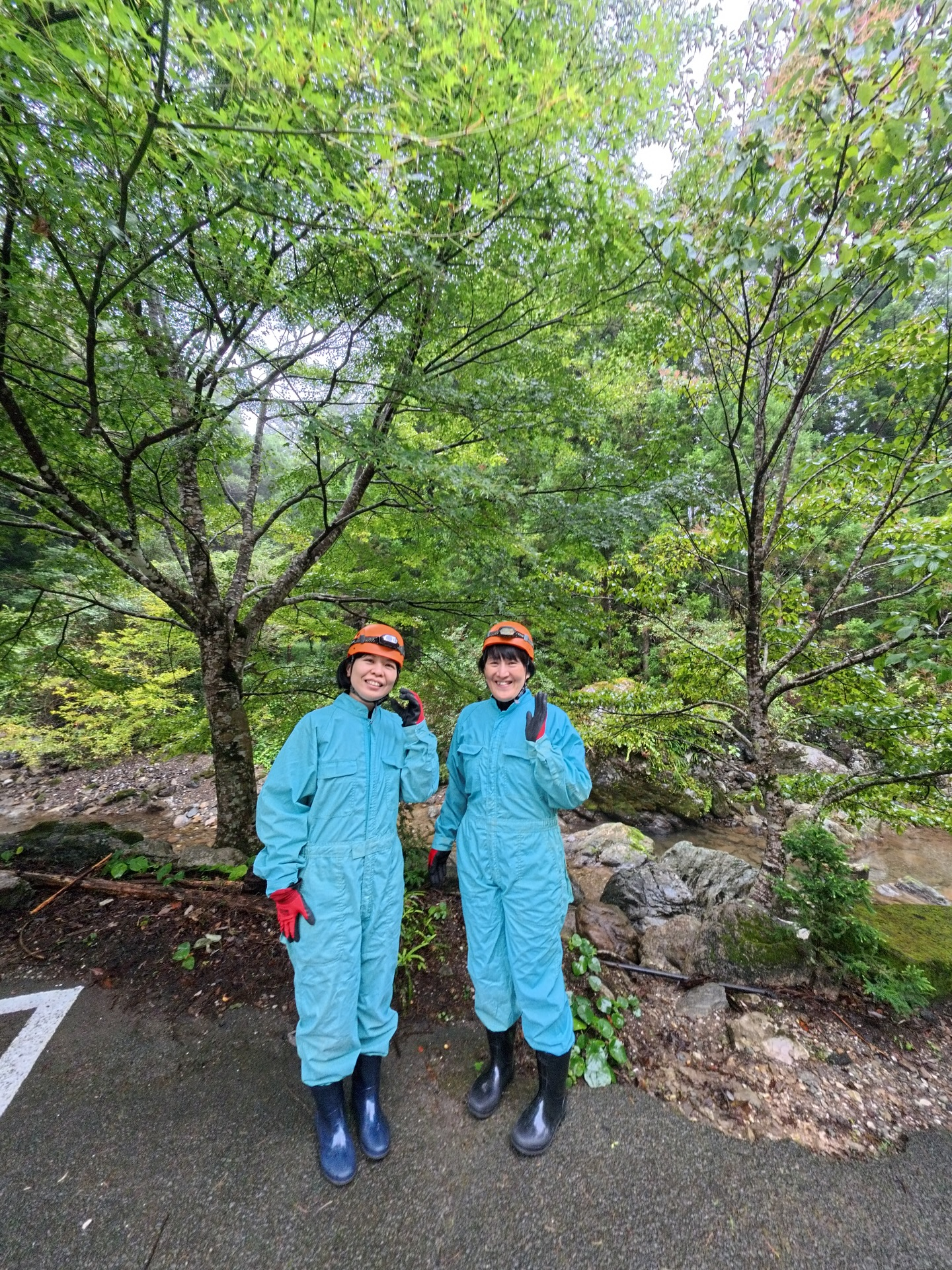 🌧️今日の午前は ケイビングBコース、午後は ケイビングAコ...