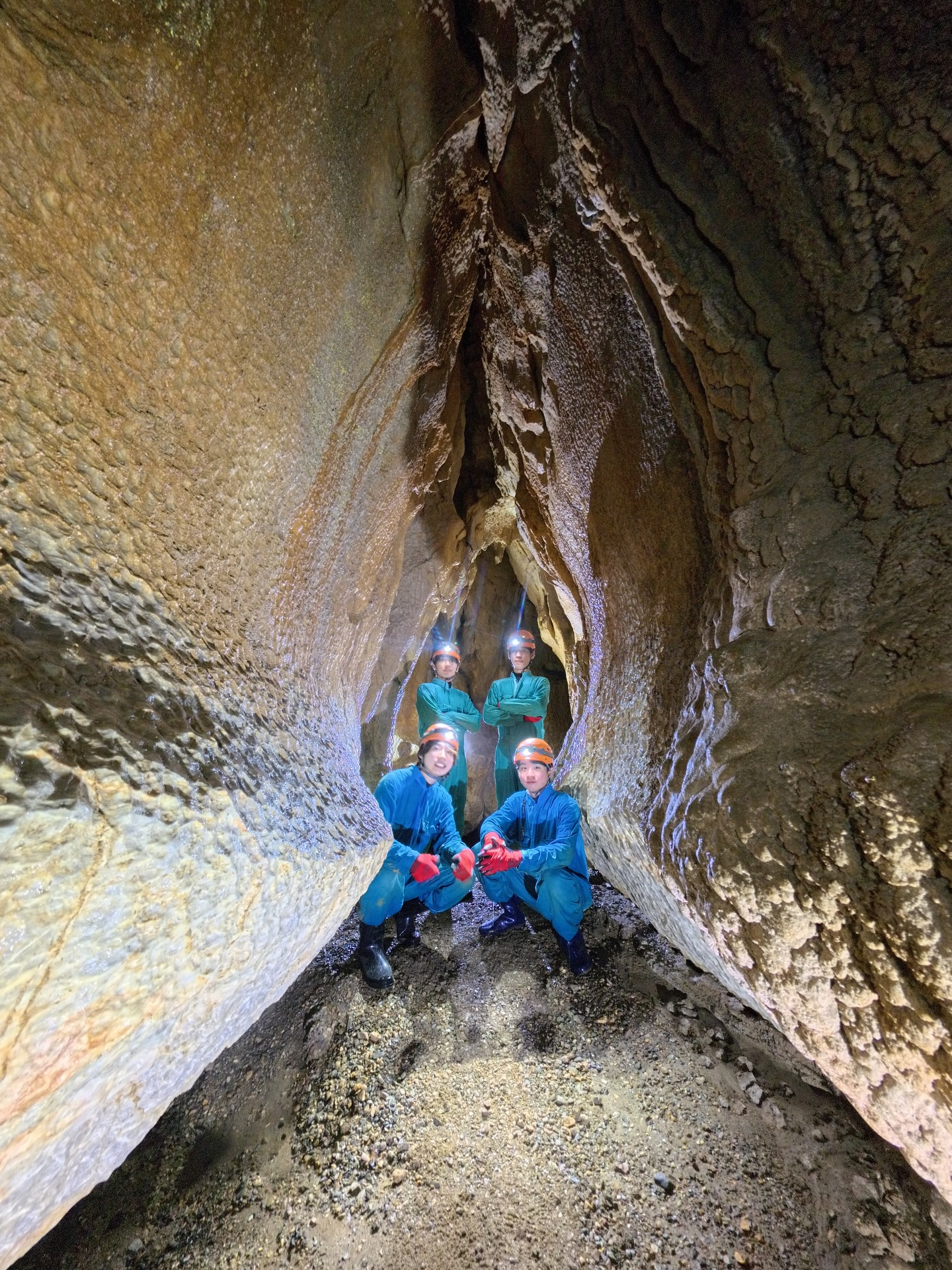 今日は ケイビングAコース！