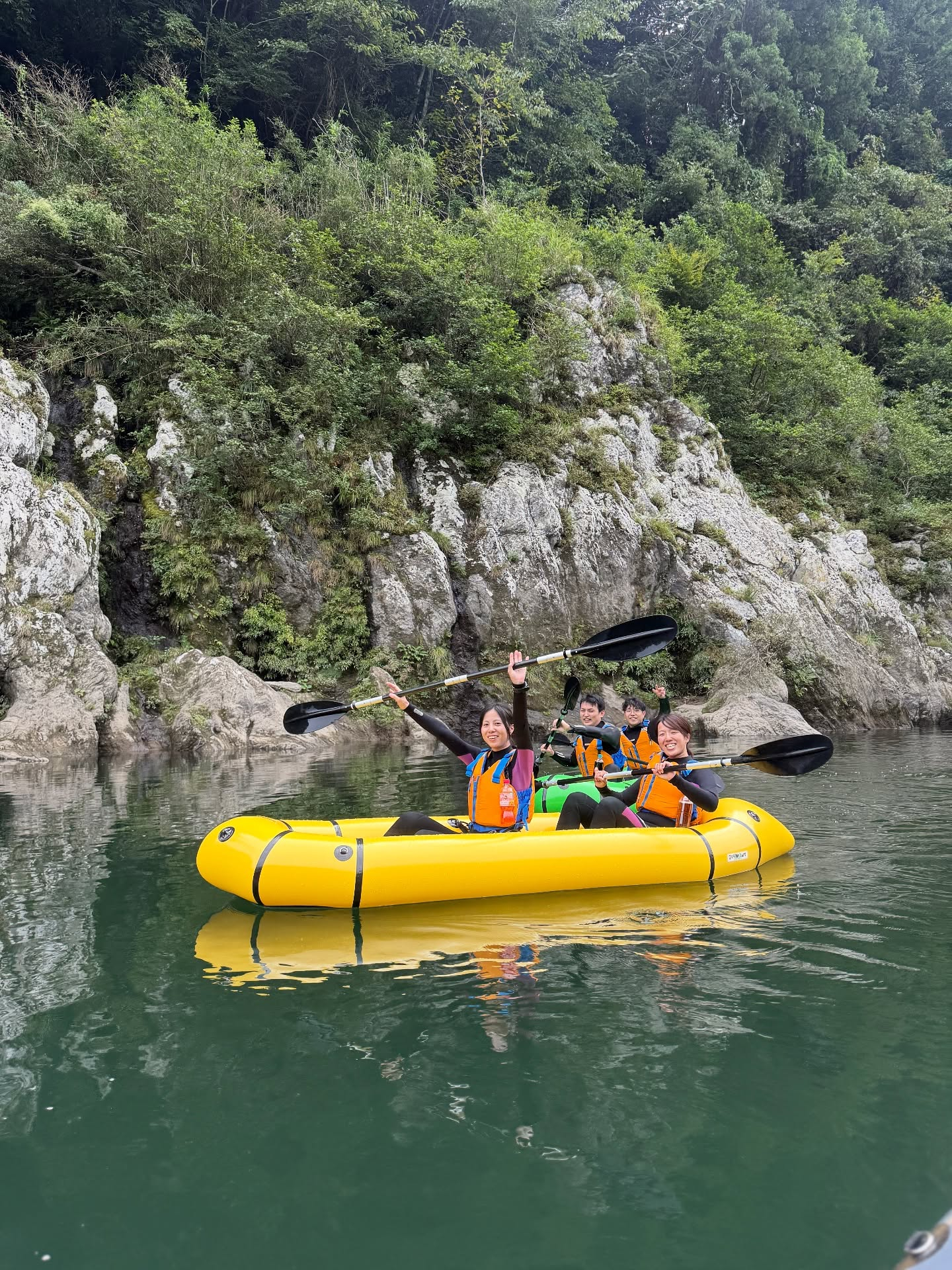 今日は宮川でのんびりパックラフトツアーでした！🚣‍♂️