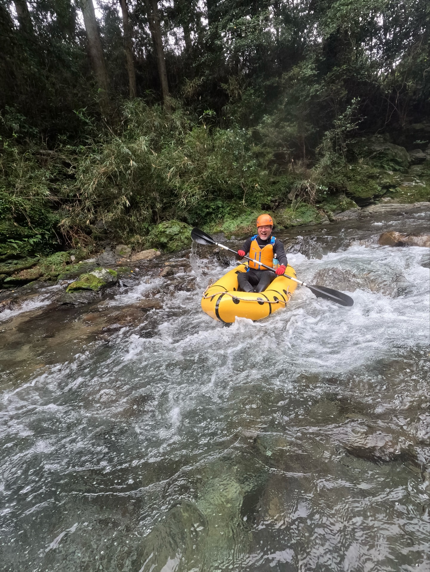 昨日はパックラフトツアーでした！🛶✨