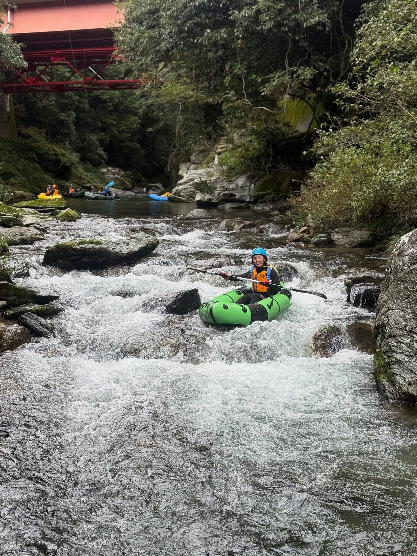 昨日はパックラフトツアーでした！🛶✨