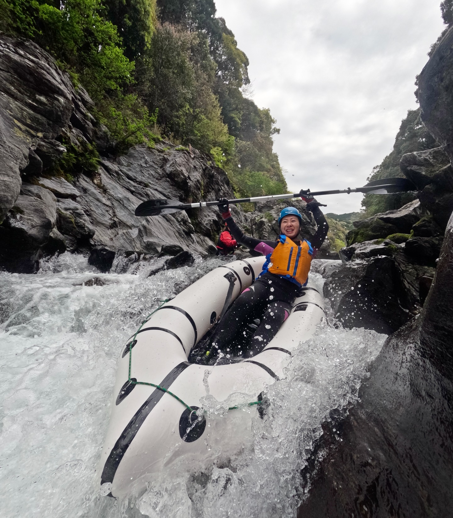 🌏今日もパックラフトツアーでした！