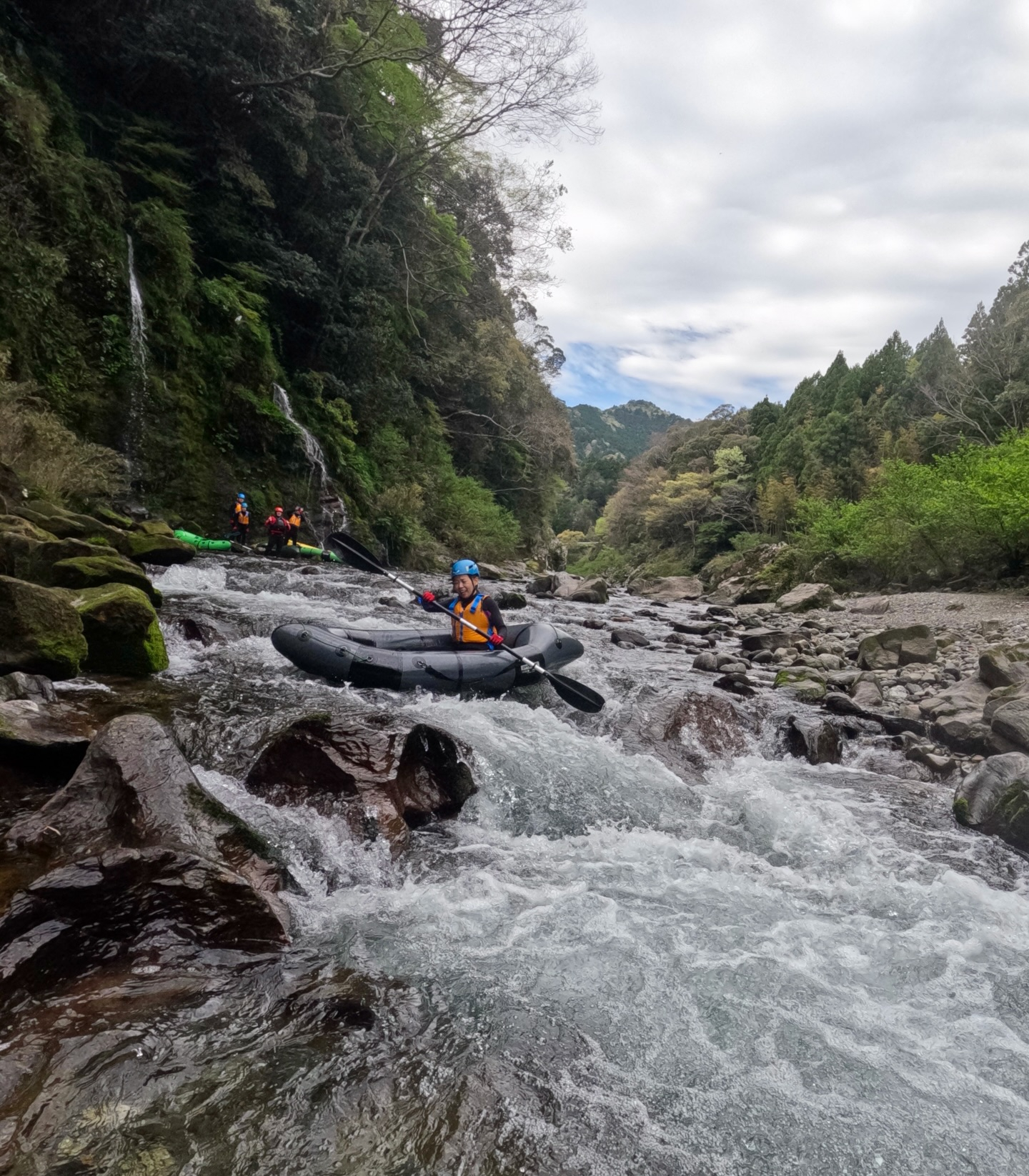 🌏今日もパックラフトツアーでした！