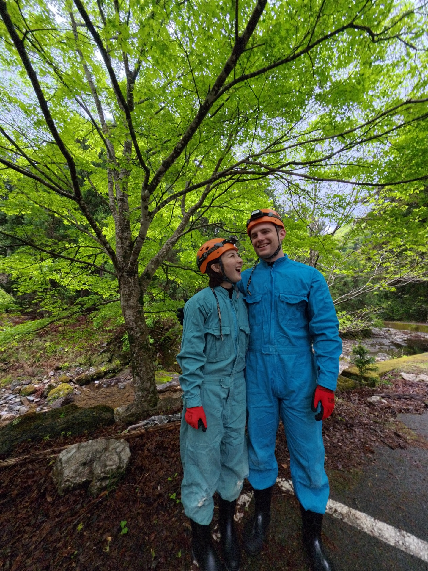 🕳️✨ 今日はケイビングAコース！