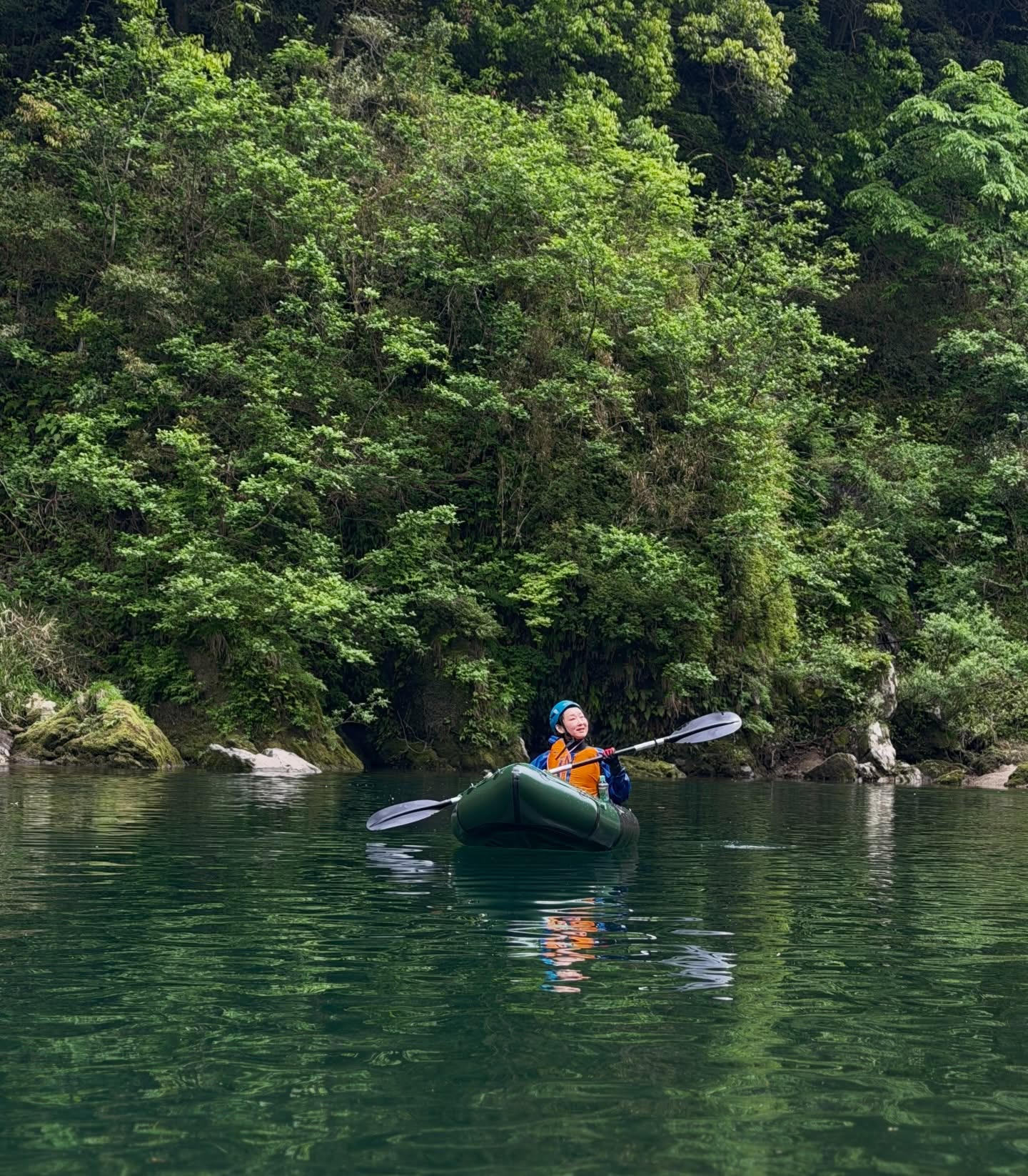 🌿🚣‍♂️ 今日はパックラフトツアー！