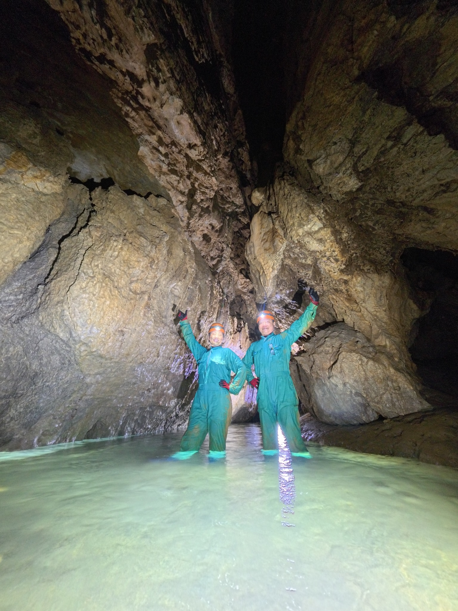 🕳️✨ 今日もケイビングAコース！