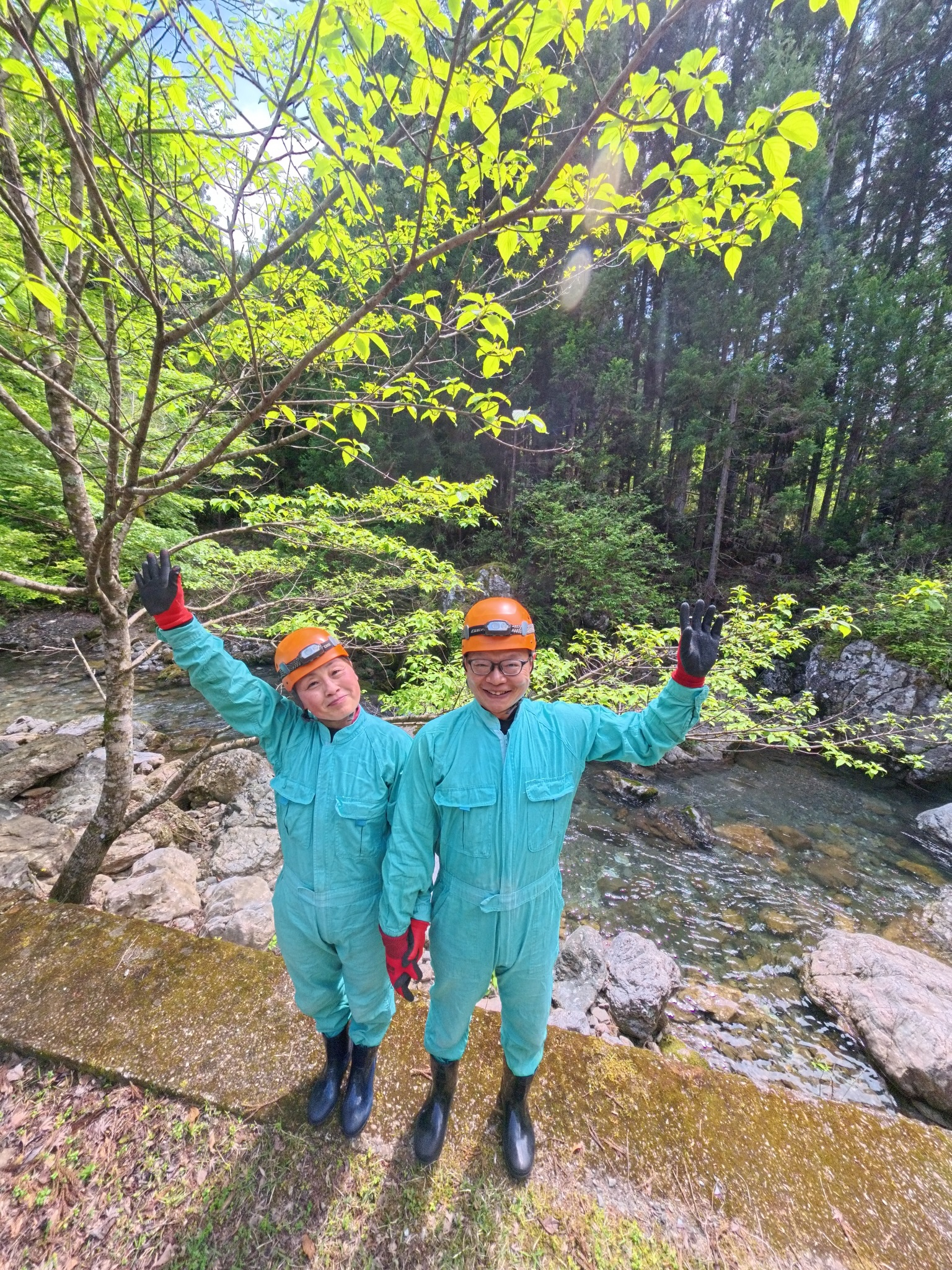 🕳️✨ 今日もケイビングAコース！