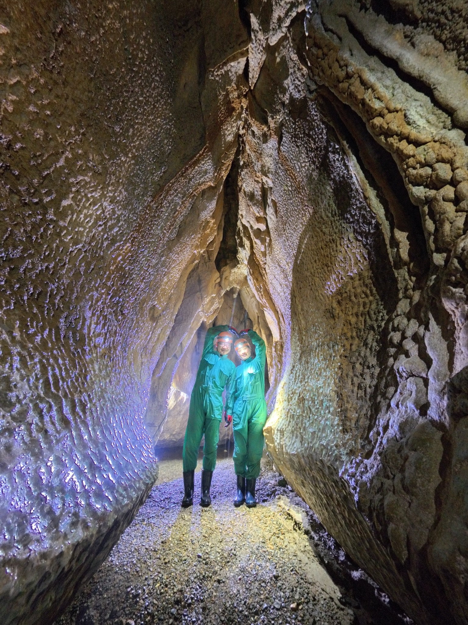 🕳️✨ 今日もケイビングAコース！