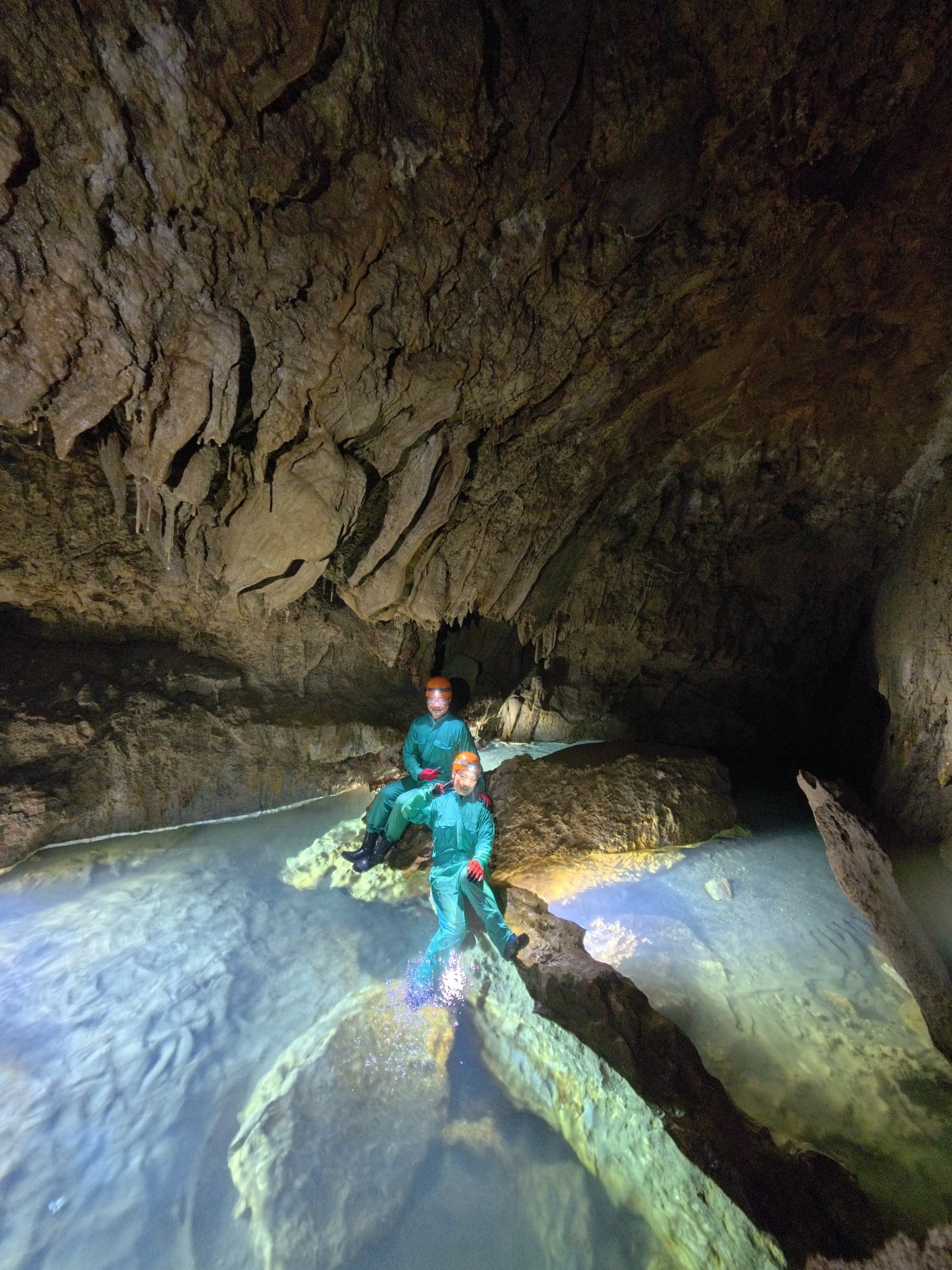 🕳️✨ 今日もケイビングAコース！