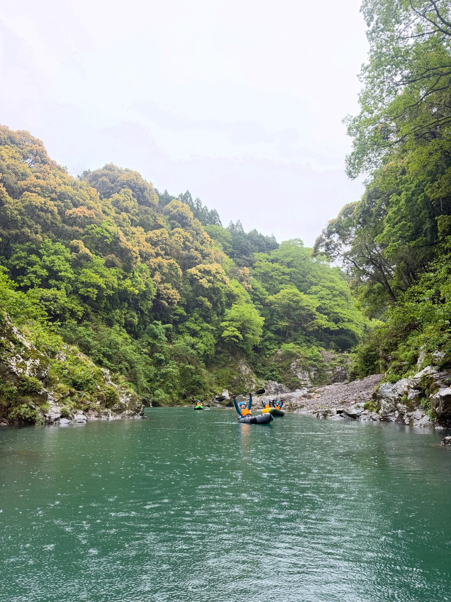 🌊🚣‍♂️ 今日はパックラフトツアー！