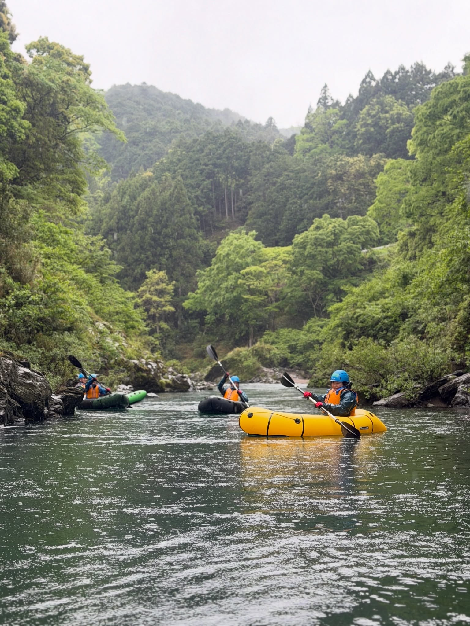 🌊🚣‍♂️ 今日はパックラフトツアー！