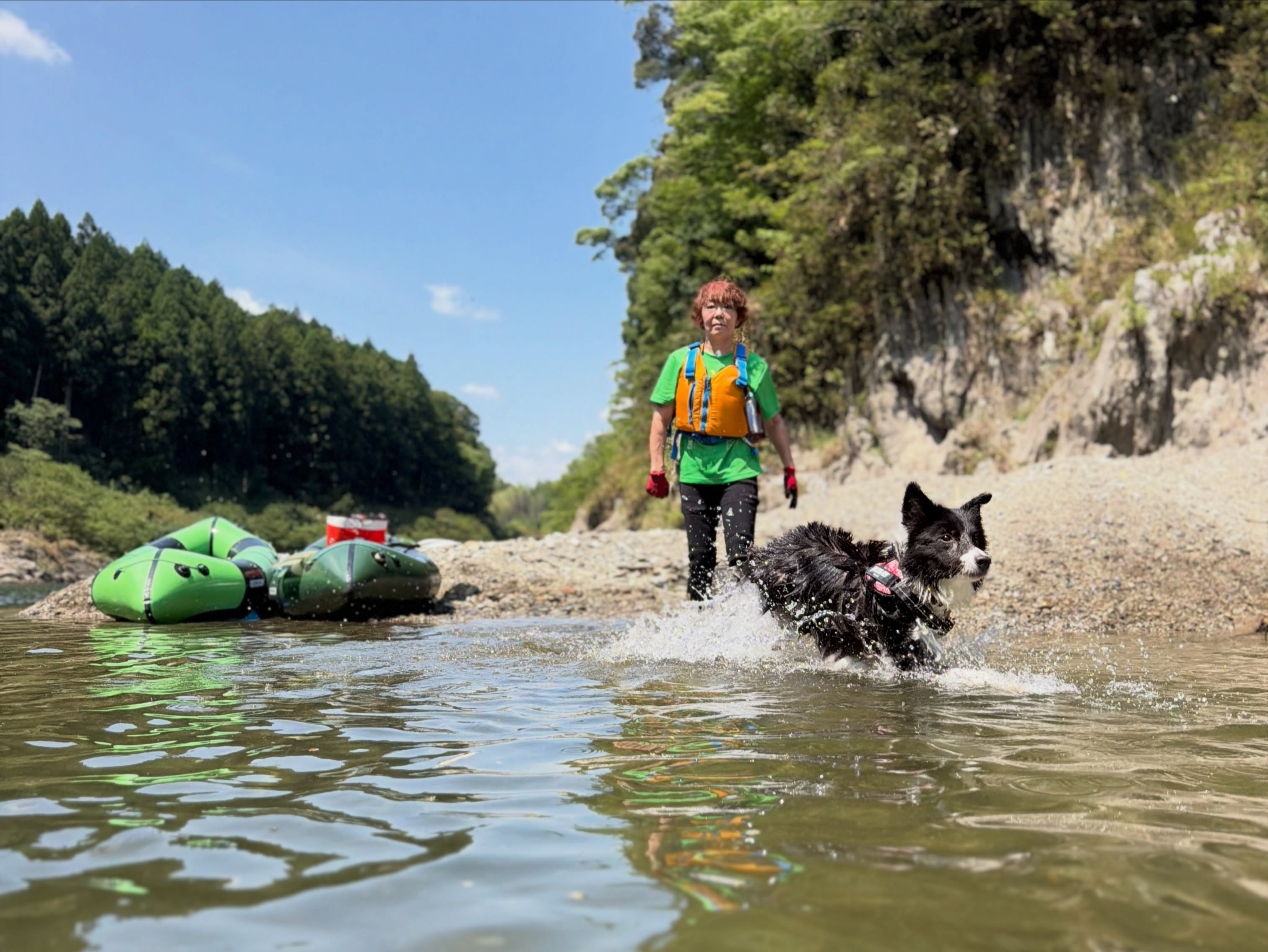 昨日はドッグラフトツアーとケイビングツアーを開催しました!🐕...