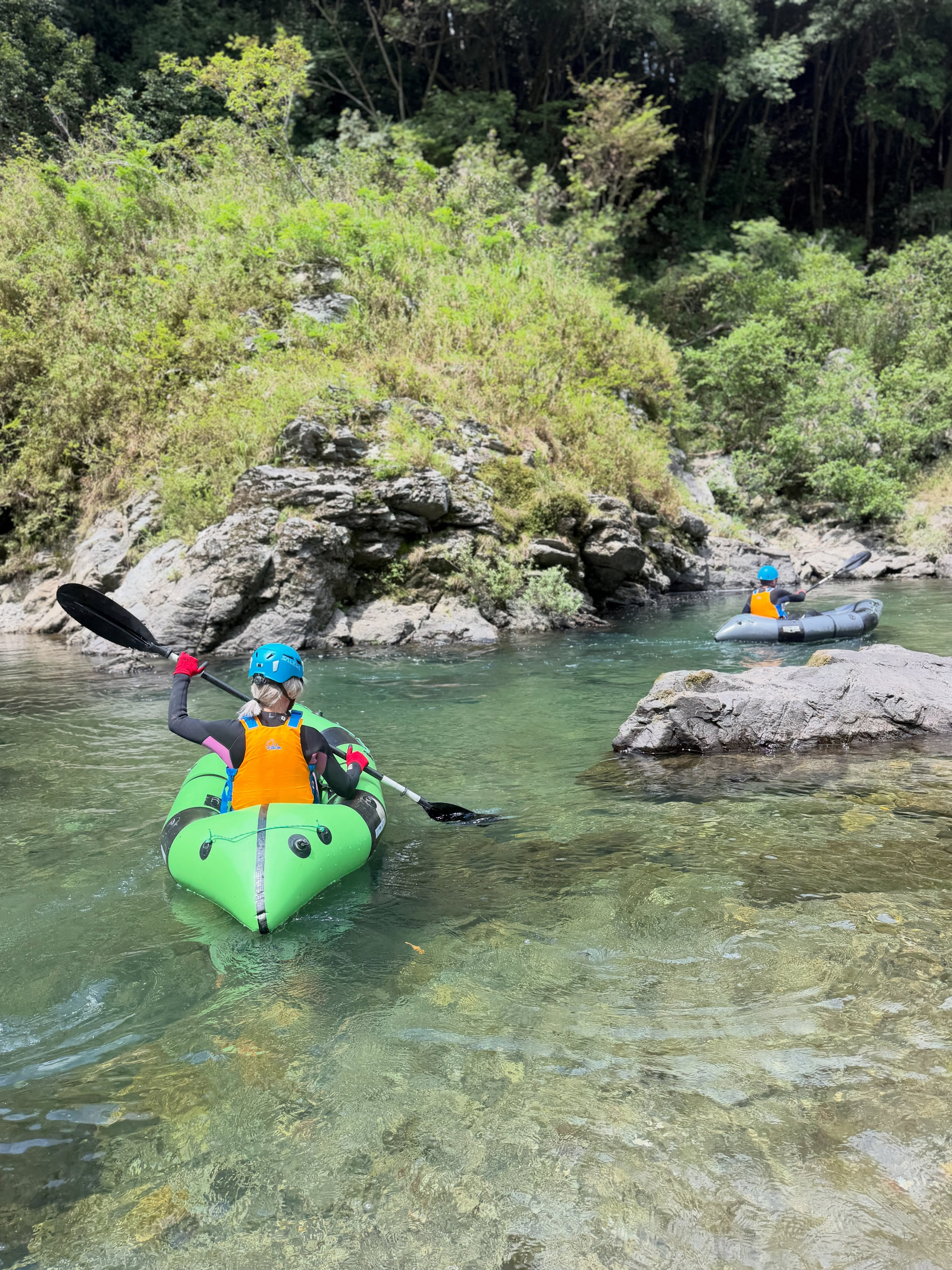 今日はパックラフトAコース!🚣♂️🌿