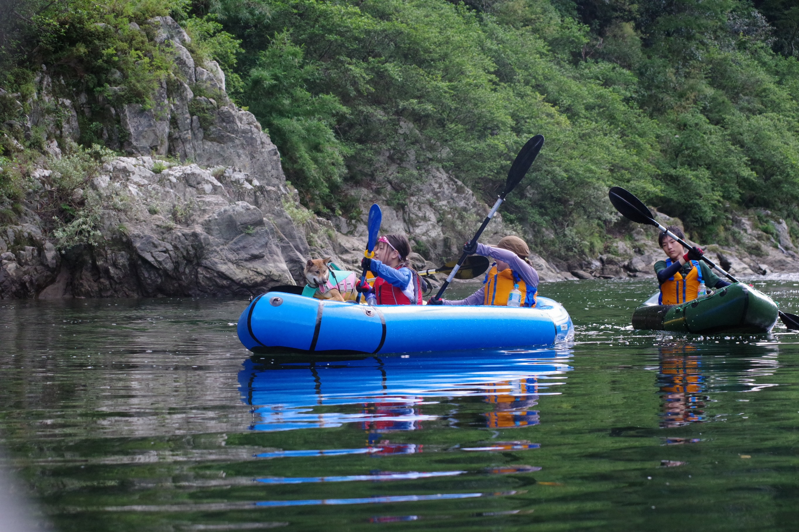 今日はドッグラフト!🐕🚣♀️