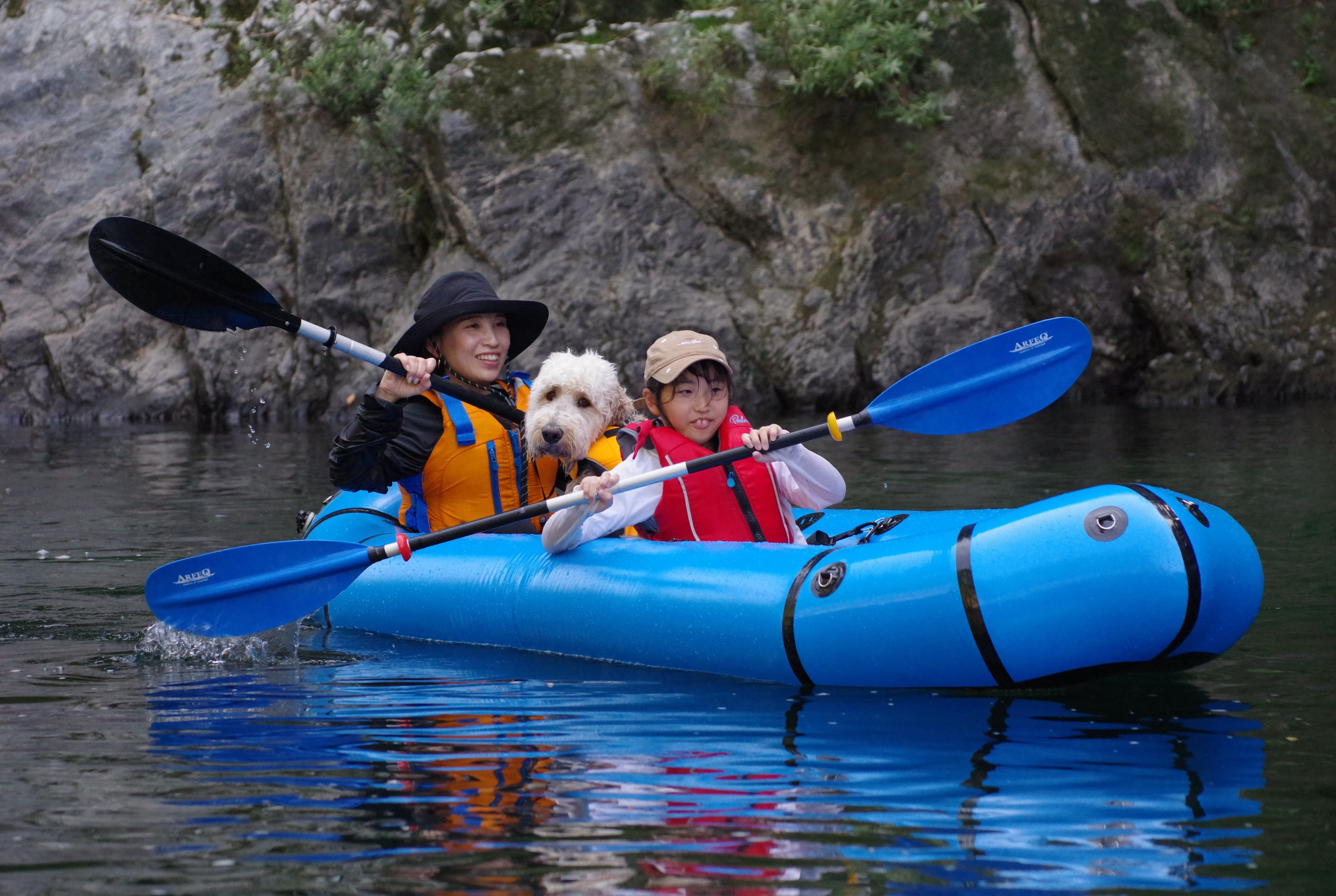 今日はドッグラフト！🐕🚣‍♂️