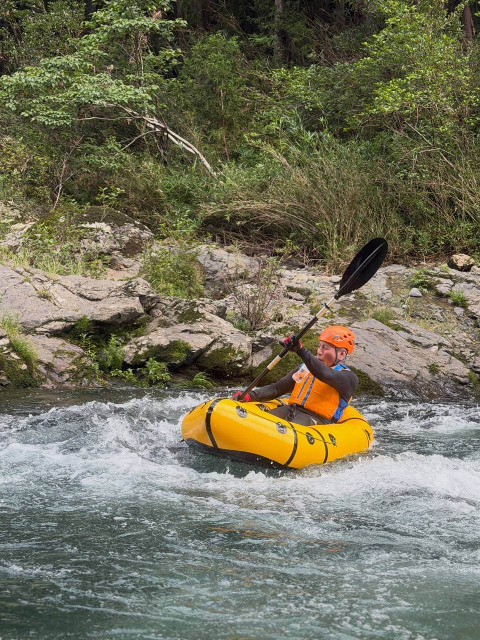 今日は午前も午後もパックラフトツアーでした！🛶🌿