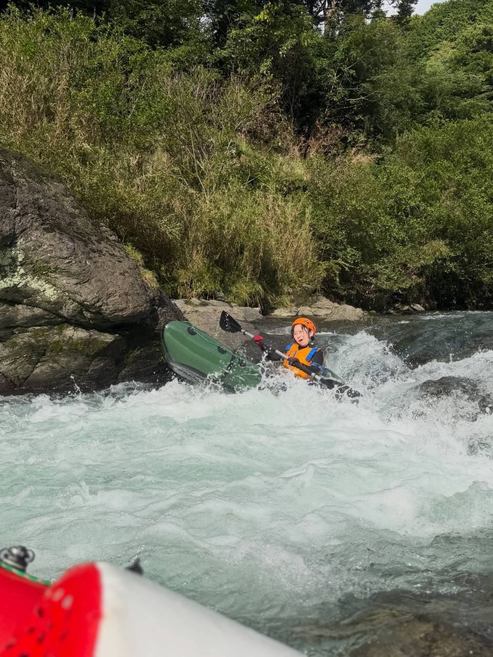 今日は午前も午後もパックラフトツアーでした！🛶🌿