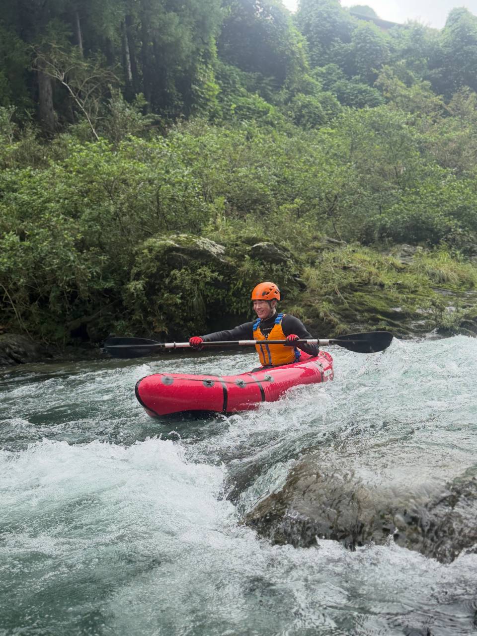 今日は午前も午後もパックラフトツアーでした！🛶🌿