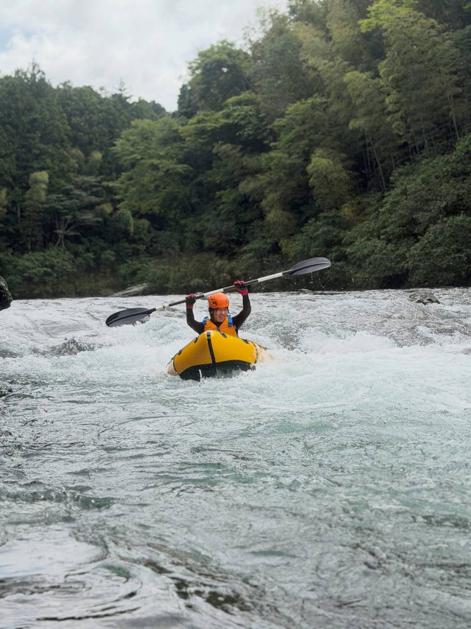 今日は午前も午後もパックラフトツアーでした！🛶🌿