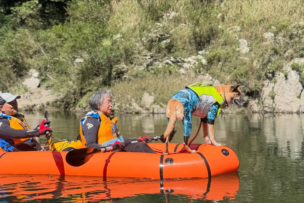 今日は午前ドッグラフト、午後はパックラフトツアーでした！🐶🛶...