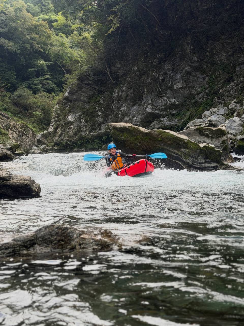 今日はパックラフトツアー!🛶🌿