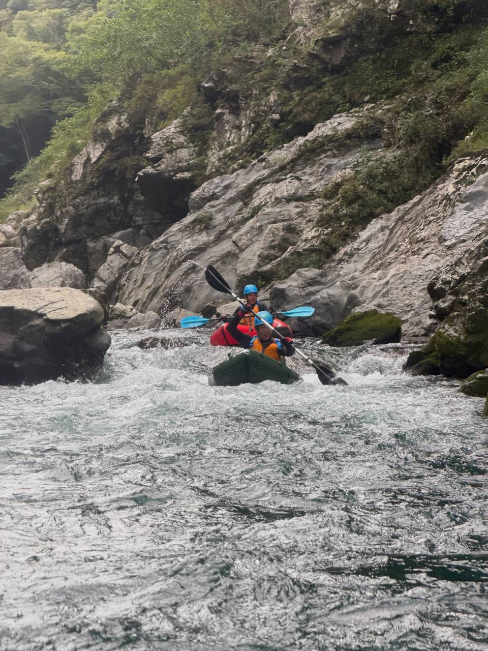 今日はパックラフトツアー!🛶🌿