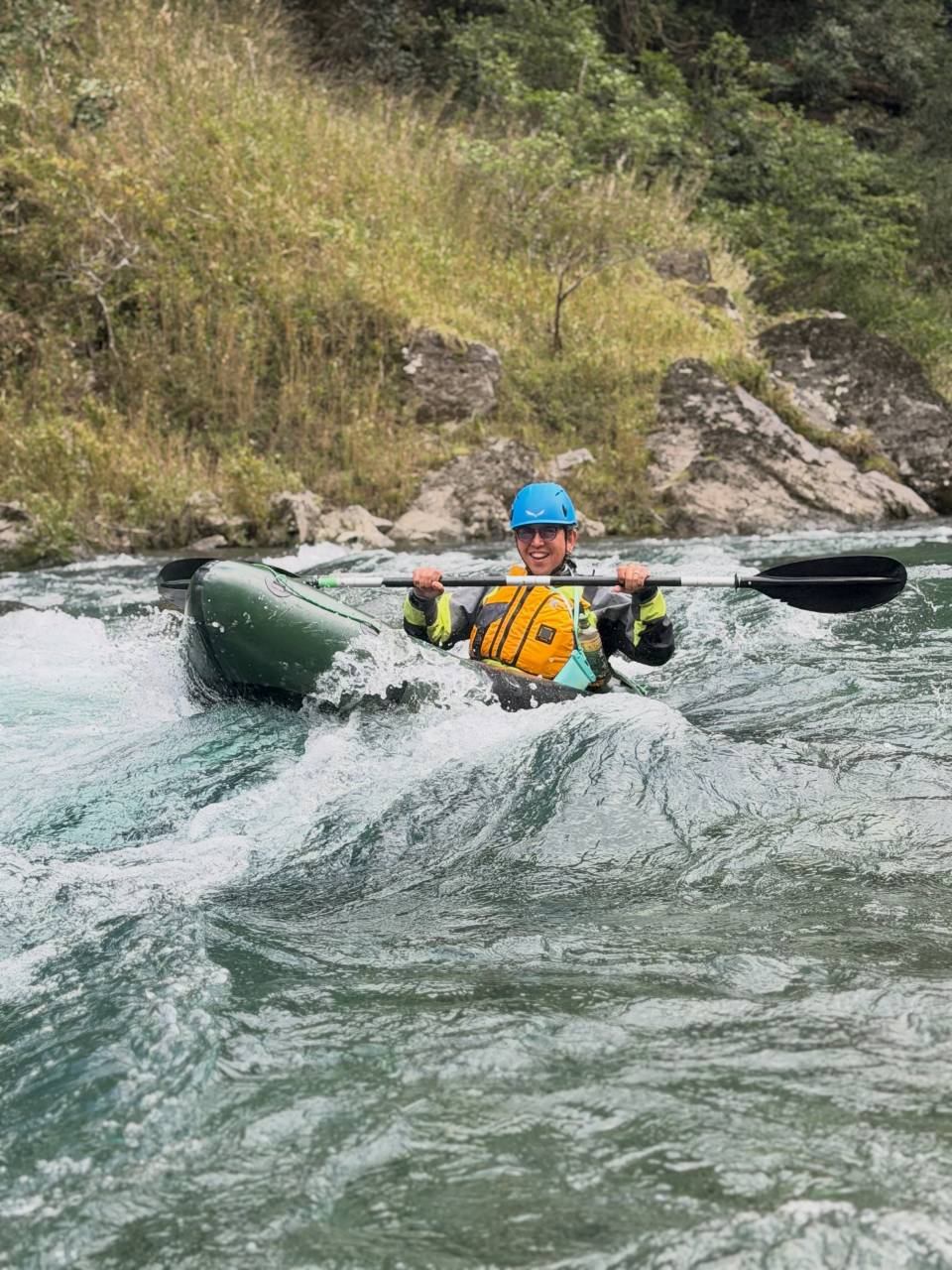 今日はパックラフトツアーでした!🛶🌊