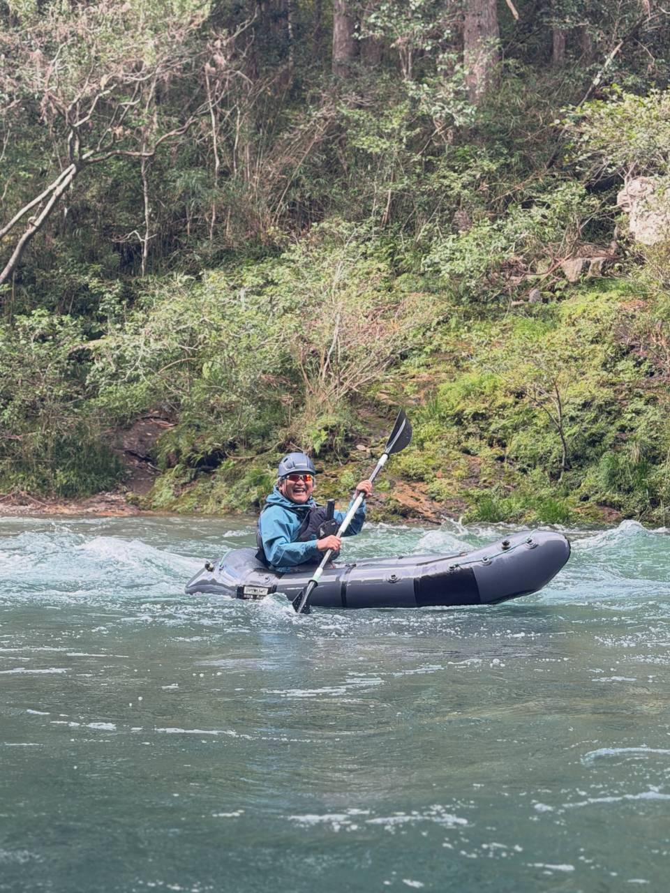 今日はパックラフトツアーでした!🛶🌊