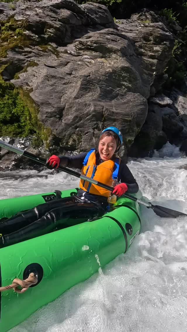 【パックラフトAコースで爽快ダウンリバー！🌊✨】